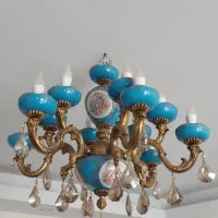 لوستر ۱۲ شعله چشمه نور