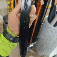 حراج کمربند چرم طبیعی همراه با سگک استیل|کیف، کفش، کمربند|قم, پردیسان|دیوار