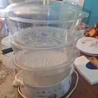 بخارپز بزرگ ۳ طبقه و تابه مارک دسینی|حراج|شیراز, ارم|دیوار