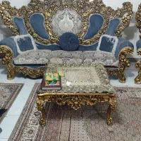 مبل سلطنتی زیبا و شیک|مبلمان خانگی و میز عسلی|نسیمشهر, |دیوار