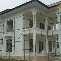 نمای رومی سیمانکاری شسته زیراسلپ