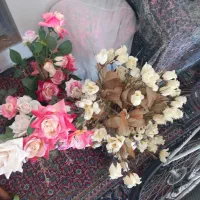 گل مصنوعی با گلدان|گل مصنوعی|زنجان, |دیوار