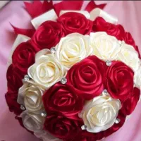 دسته گل عروس|گل مصنوعی|یاسوج, |دیوار