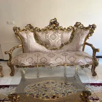 ست مبل و میز ناهارخوری سلطنتی بسیار تمیز