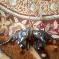 ۲عدد شیفتر دوچرخه شیمانو (جلو و عقب)|دوچرخه، اسکیت، اسکوتر|هشترود, |دیوار