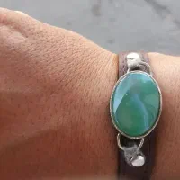 دستبند با سنگ اصلی