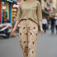 ست تیشرت شلوار بگ عروسکی ،شلوارک پنبه،شلوار پنبه