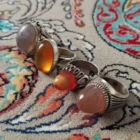 چهار عدد انگشتر نقره|جواهرات|سنندج, |دیوار