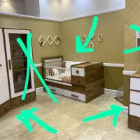 تخت کودک و نوجوان|اسباب و اثاث بچه|تهران, گیشا|دیوار
