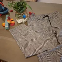 شلوار راسته طرحدار سایز۳۸ و۴۰|لباس|تهران, المهدی|دیوار