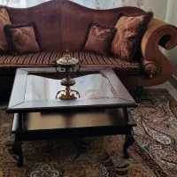 مبل ۷نفره ...با جلومبلی|مبلمان خانگی و میز عسلی|تهران, افسریه شمالی|دیوار