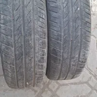 دو حلقه لاستیک پرایدی با رینگ