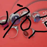 انگشتر نقره خ