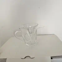 فنجان کریستال بسیار شفاف