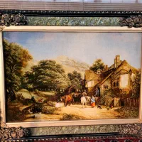 تابلو فرش دست بافت تبریز