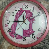 فروش ساعت دیواری فانتزی کودک زیر قیمت نو سایز بزرگ|ساعت دیواری و تزئینی|کرج, شهرک فهمیده|دیوار