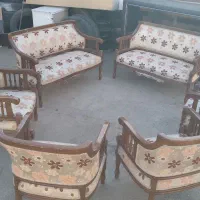 مبل راحتی کارکرده تمیز و سالم|مبلمان خانگی و میز عسلی|قم, مسجد امام حسن|دیوار