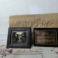 فروش ۴ عدد پشتی ، پرده بزرگ و دو قاب|پرده، رانر، رومیزی|کوهدشت, |دیوار