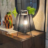 لوستر  واباژورهای مکرومه ورافیا