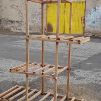 استند گل با چوب راش