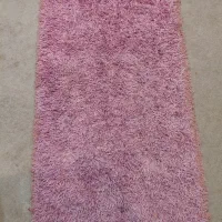 فرش و پادری شگی صورتی