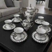 سرویس چایی خوری طرح نئوکلاسیک