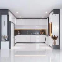 دکوراسیون آشپزخانه کابینت کمد دیواری نقد و اقساط