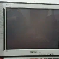 تلوزیون ۲۹ اینچ صفحه تخت صنام کم کارکرد(شازند)|تلویزیون و پروژکتور|شازند, |دیوار