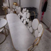مبل ۹ نفره فلزی اسپرت و تک