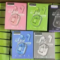 ((هندزفری بلوتوثی ایرپاد شیشه ای باطری بزرگ))