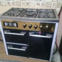 اجاق گاز پنج شعله صفحه استیل