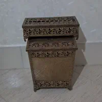 جا دستمال کاغذی به همراه سطل