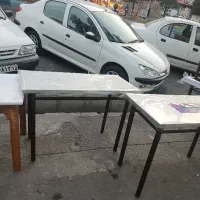 صندلی پلاستیکی و میز فلز ۴ نفره و ۶ نفره|صندلی و نیمکت|تبریز, |دیوار