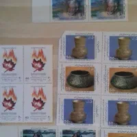 4تا البوم همراه 620 عدد تمبر پهلوی خارجی وسکه 1/2|کلکسیون سکه، تمبر، اسکناس|رشت, شالکو|دیوار