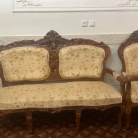 مبل استیل ۹ نفره|مبلمان خانگی و میز عسلی|لنجان, |دیوار