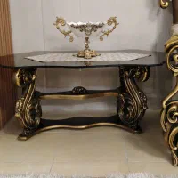 مبلمان سلطنتی 7نفره شیک تمام چوب ومیز|مبلمان خانگی و میز عسلی|قم, هفت تیر|دیوار