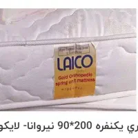 تخت یک نفره به همراه تشک فنری طبی|تخت و سرویس خواب|قم, دورشهر|دیوار