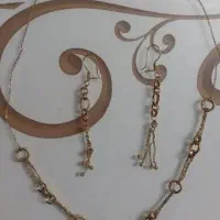 نیم ست و گردنبند