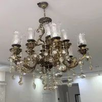 لوستر برنجی