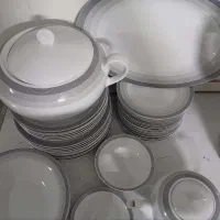 سرویس چینی زرین سری ایتالیا اف مدل سیلور لاینر|ظروف سرو و پذیرایی|مشهد, امیر|دیوار