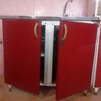 کابینت همراه باسینک