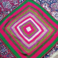 بافتنی های زیبا رومیزی رویخچال و لباسشویی