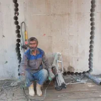 کاشت میلگرد کرگیری مقاوم سازی