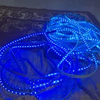 هالوژن سقف و ریسه چند رنگ با ریموت کنترول|ریسه و چراغ تزئینی|اراک, |دیوار