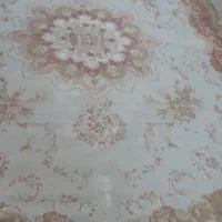 فرش 6متری ایران سپهر گل برجسته جنس اکرولیک پنبه و