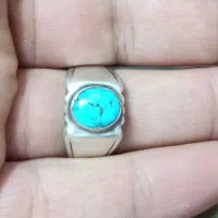 انگشتر فیروزه نقره