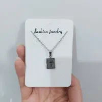 گردنبند صلیب مدل کتابی