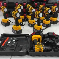 دریل شارژی ضد آب موتور براشلس بدون زغال دیوالت