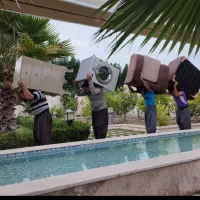 اتوبارباربری اسباب کشی حمل بارکارگرخالی بسته بندیی|خدمات حمل و نقل|تهران, صادقیه|دیوار