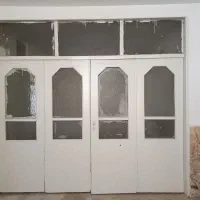 در چوبی ۴ لت بهمراه کم